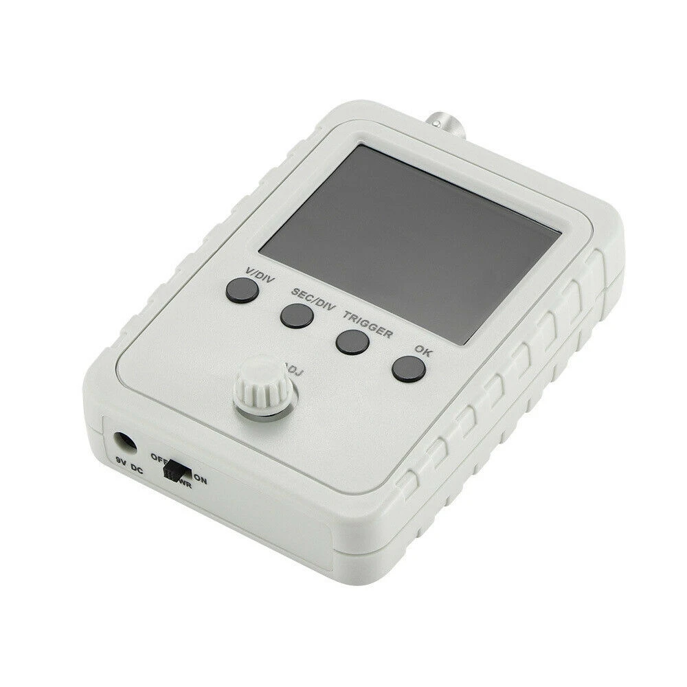 

2.4" Tft Digital Oscillator Kit with Power Supply and Bnc-Clip Cable Probe to Capture TheMoment Waveform Digital Oscilloscope