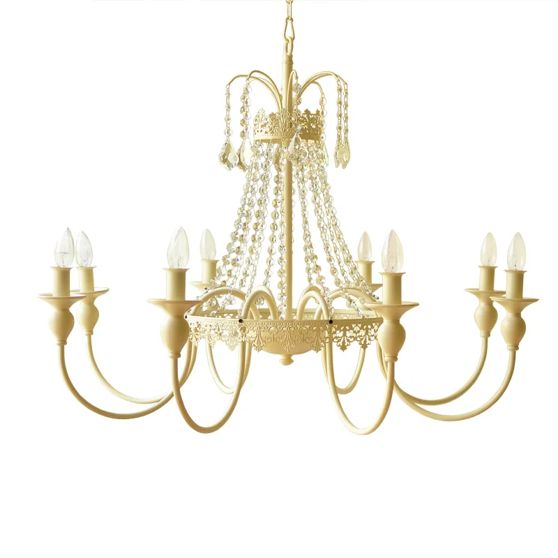 Современная хрустальная люстра светодиодный светильник свадебные подсвечники