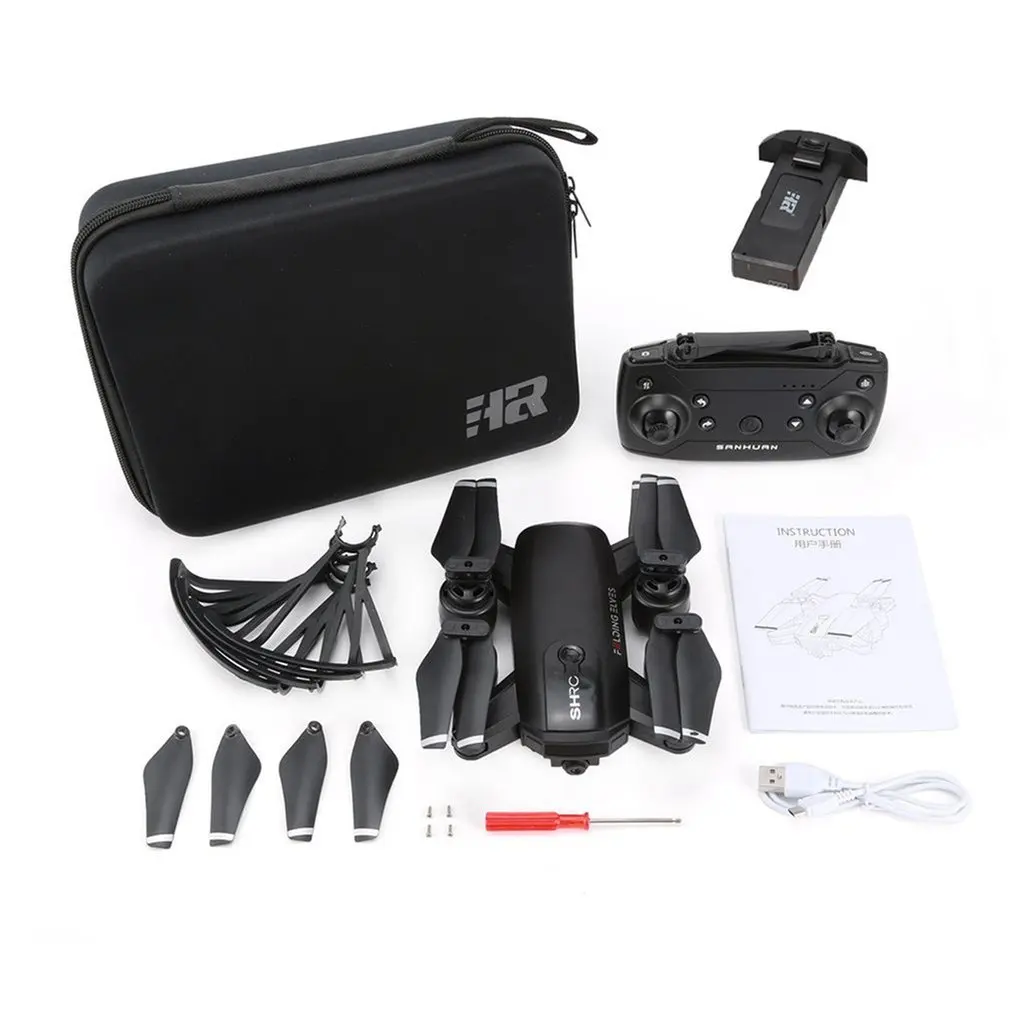 5G 1080P 3B black Кпчш H1G Дрон Квадрокоптер с дистанционным управлением 720 P/1080 P 2,4G/5G Wi-Fi FPV gps Follow Me(следуй за мной режим складной 25 минут времени полета Дрон Квадрокоптер с дистанционным управлением - Цвет: 5G 1080P 3B black