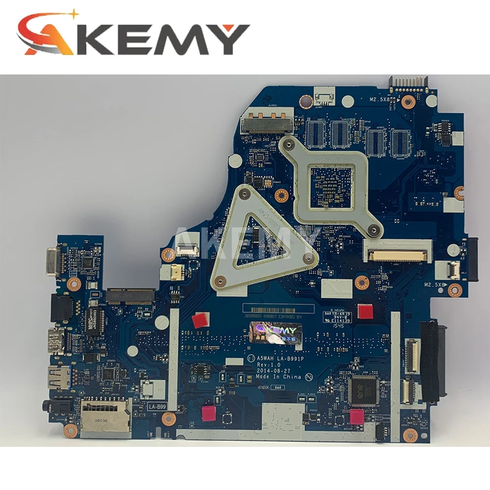 

Akemy A5WAH LA-B991P NBMLC11007 NB.MLC11.007 laptop motherboard for Acer aspire E5-571 GeForce GT840M I5-5200U Main board