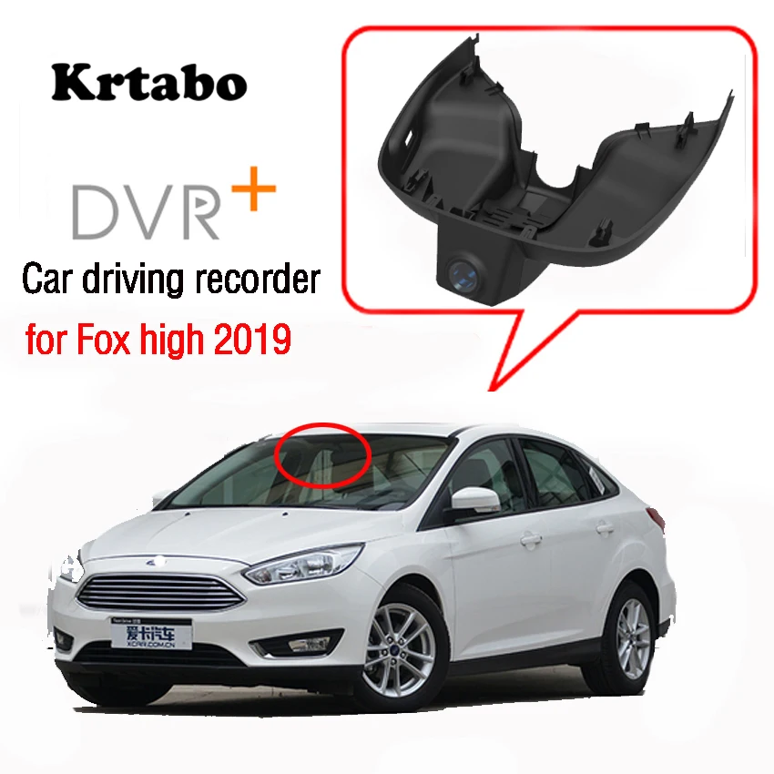 Автомобильный видеорегистратор с Wi-Fi для Fox высокое качество 2019 ночное видение full