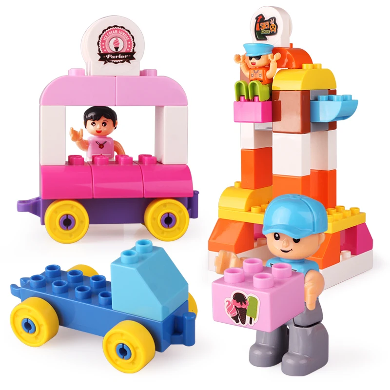 Большая распродажа по низкой цене большие строительные блоки игрушки для