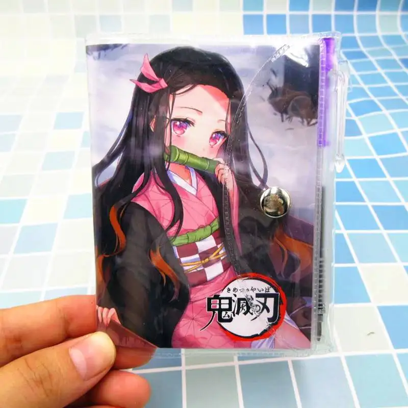 Demon Slayer Kimetsu No Yaiba Kamado Tanjirou Nezuko мини-дневник записная книжка список дел блокнот