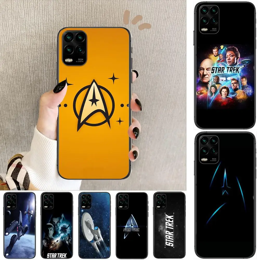 

STAR TREK cartoon Phone Case For XiaoMi Redmi Note 11 10 9S 8 7 6 5 A Pro T Y1 Anime Black Cover Silicone Back Pre style cover