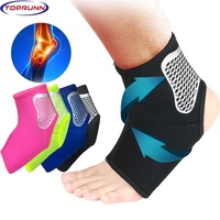 sport ankle support men women brace elastic high protect guard band safety running basketball fitness foot heel wrap bandage