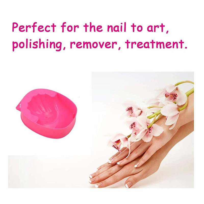 3Pcs Nail Art Stainless Steel Cuticle Spoon Remover Pusher Manicure Pedicure Set with Bowl (4Pcs) | Красота и здоровье