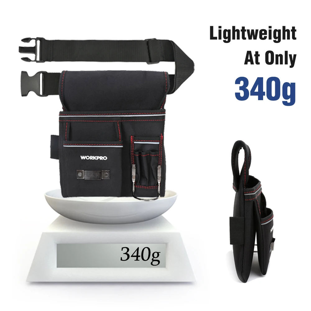 Сумка для инструментов WORKPRO многофункциональный поясной органайзер электрика