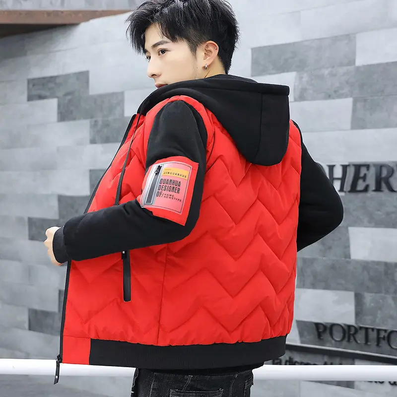 2020 men Ultra Light White Duck Down Jacket Winter Coat men Loose Windproof Down Coat Hooded Warm Down Parka men coat