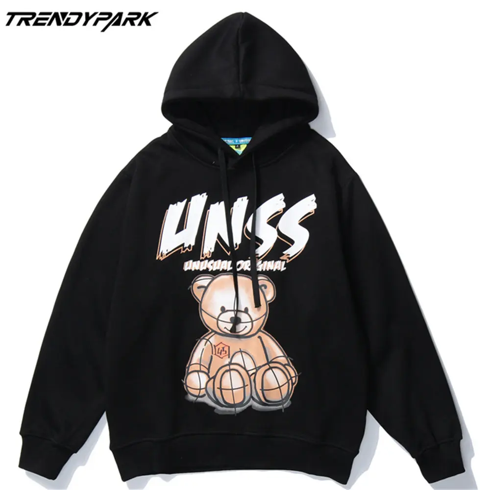 

Men's Hoodies Tie-dye Flocking Symbols Printed Pullover Stranger Things Harajuku Cotton Streetwear Oversized Men Clothing