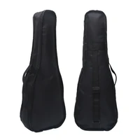 21 inch black oxford cloth ukulele hawaiian guitar bag 15 frets 4 strings music instrument storage carry bag