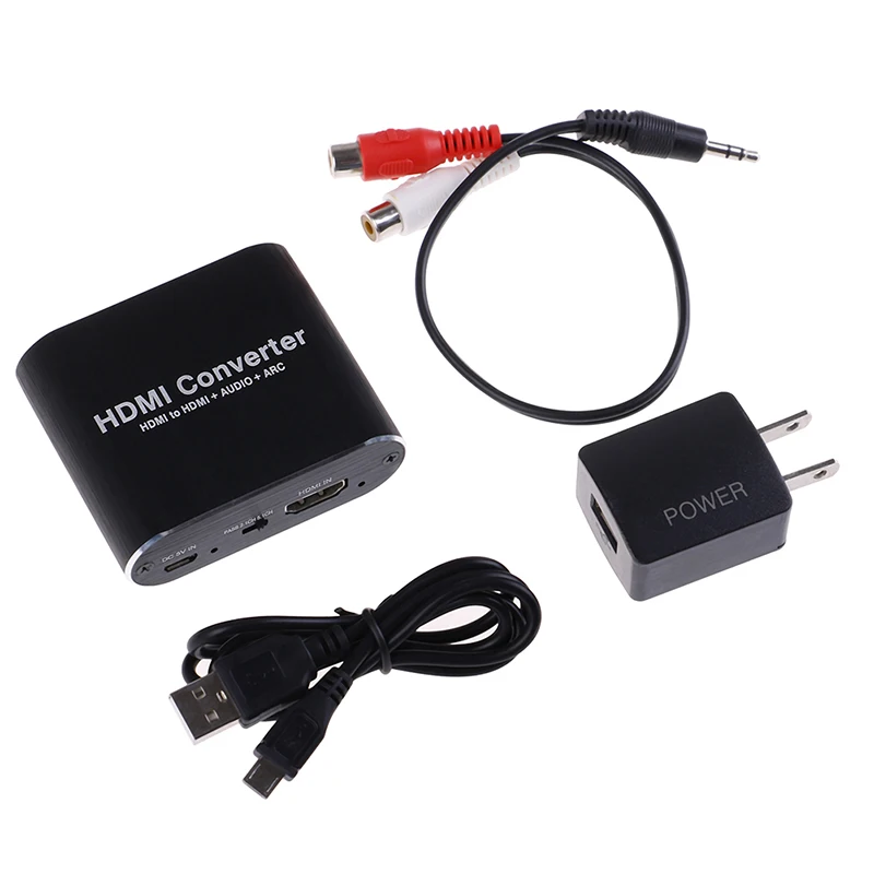 HDMI аудио экстрактор 4K 60 Гц 5 1 ARC в оптический Toslink SPDIF 3 мм стерео конвертер