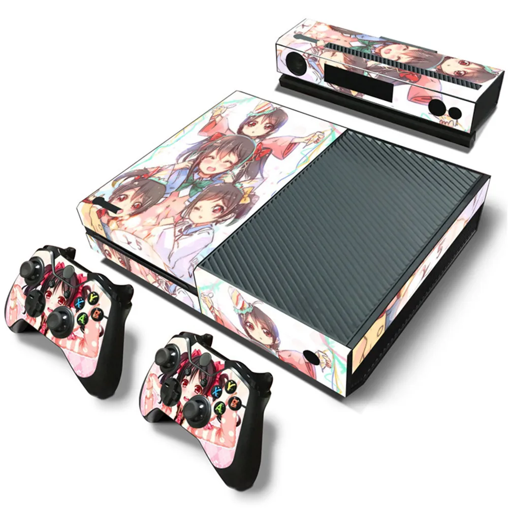 Лидер продаж наклейка из ПВХ Виниловая для пульта xbox one + консоль Защитная пленка