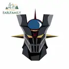 EARLFAMILY 13 см x 11,7 см для Mazinger Ван наклейки для автомобиля Водонепроницаемый личность RV наклейка багажник окно RV украшение на холодильник