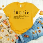 2020 забавная рубашка Funtie, забавные женские футболки с рисунком тети, лучший подарок для тети