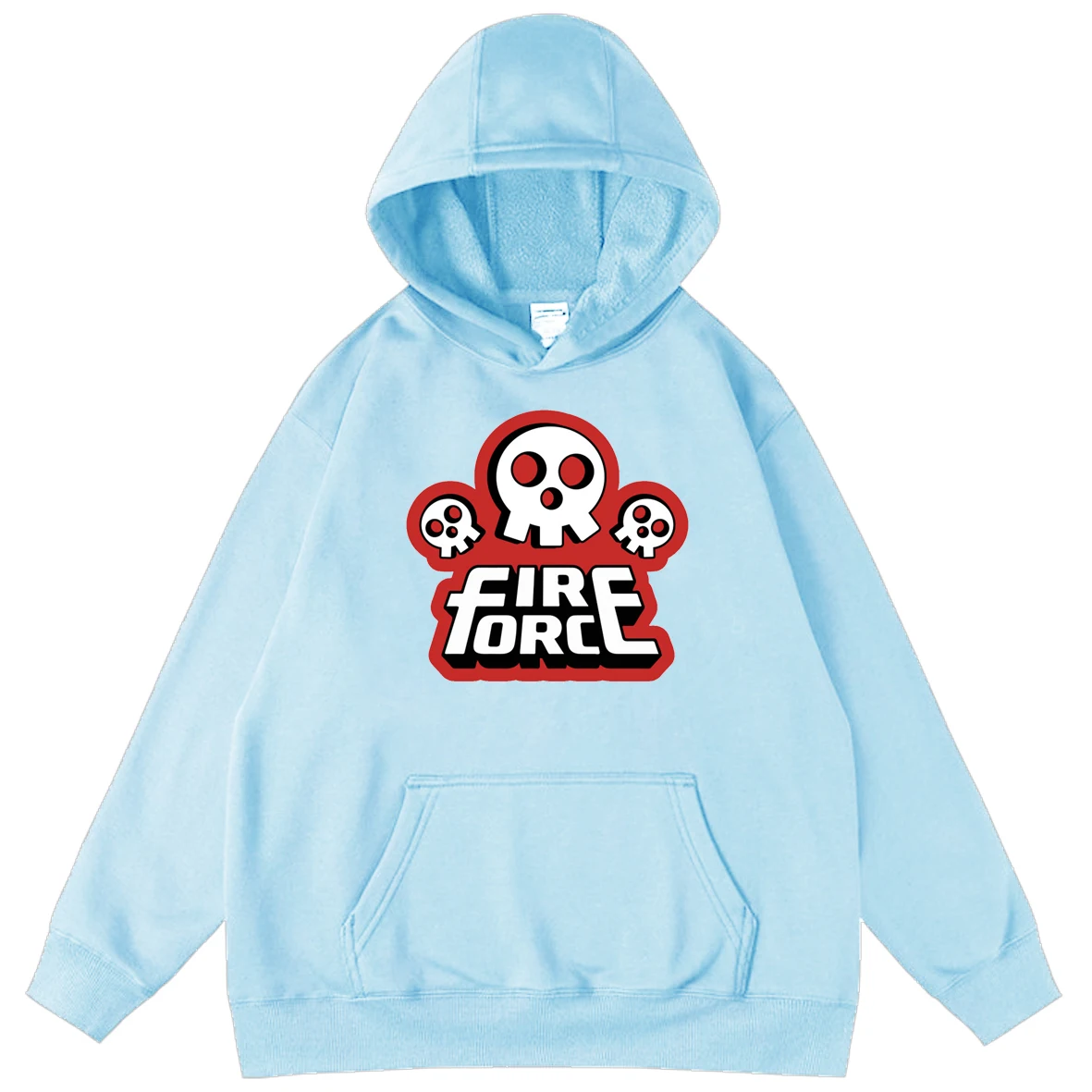 

Fire Force Anime Hoodie Pullover Tops Long Sleeve Man and Woman Cloths Harajuku Streetwear Oversized Hoodie Men's Sweatshirts