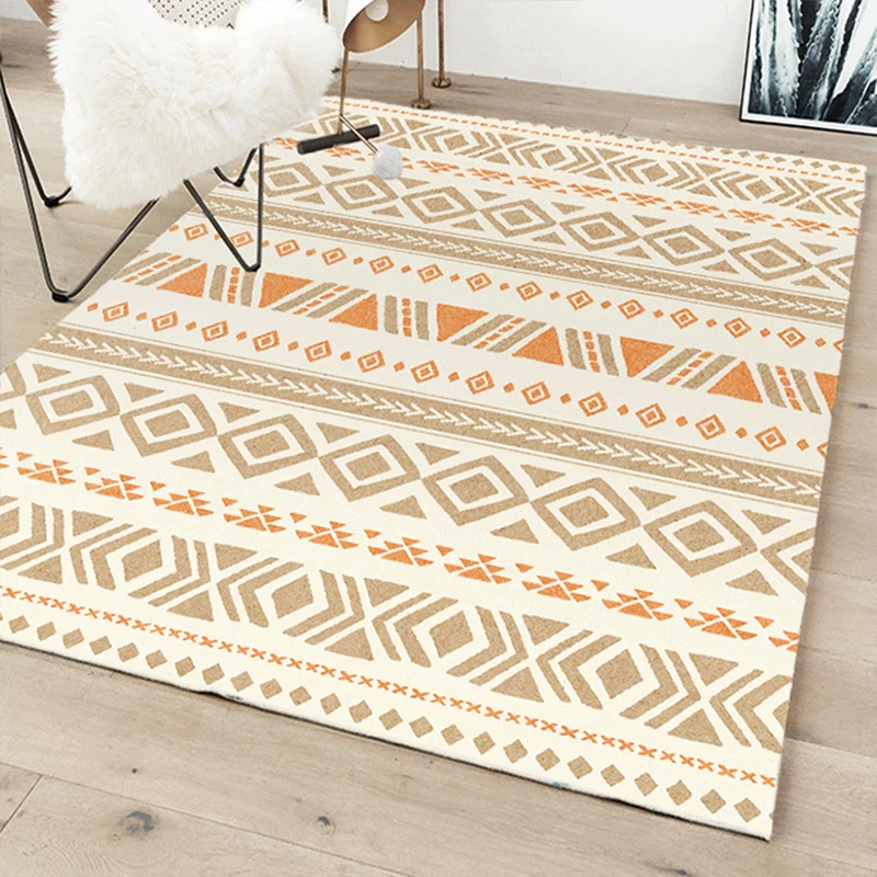 nordic ethnic living room carpet moroccan simple sofa coffee table bedroom non slip floor mat household large area carpet tatami free global shipping