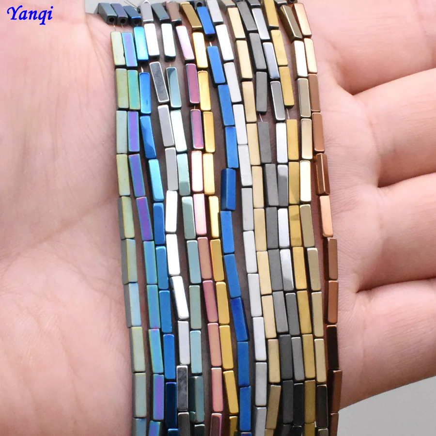 Бусины Из Натурального Гематита квадратные 8 мм 48 шт./лот для изготовления