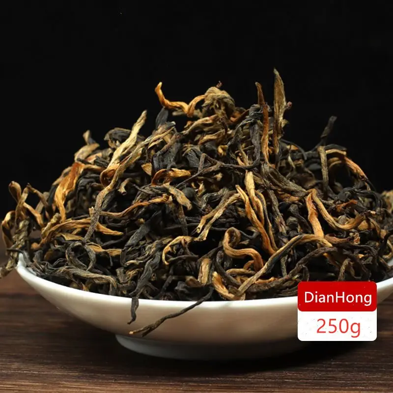 

China Yunnan Dian Hong Premium Head Dialing Ancient Trees DianHong Black/ Tea Beauty Slimming for Health Lose Weight toy