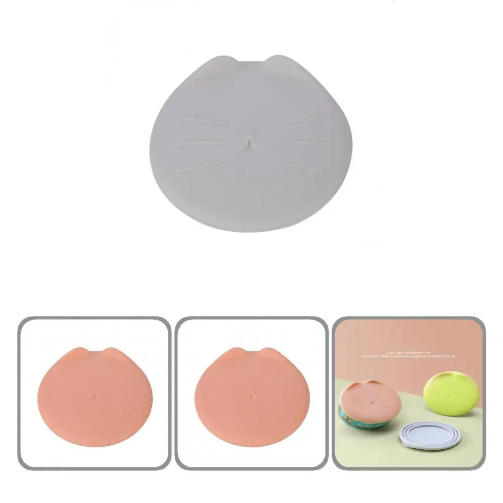 

6.5/7.5/8.5cm Can Lid Eco-friendly Pet Can Sealing Lid Fresh-keeping Cover Air Isolation Pet Canned Lid