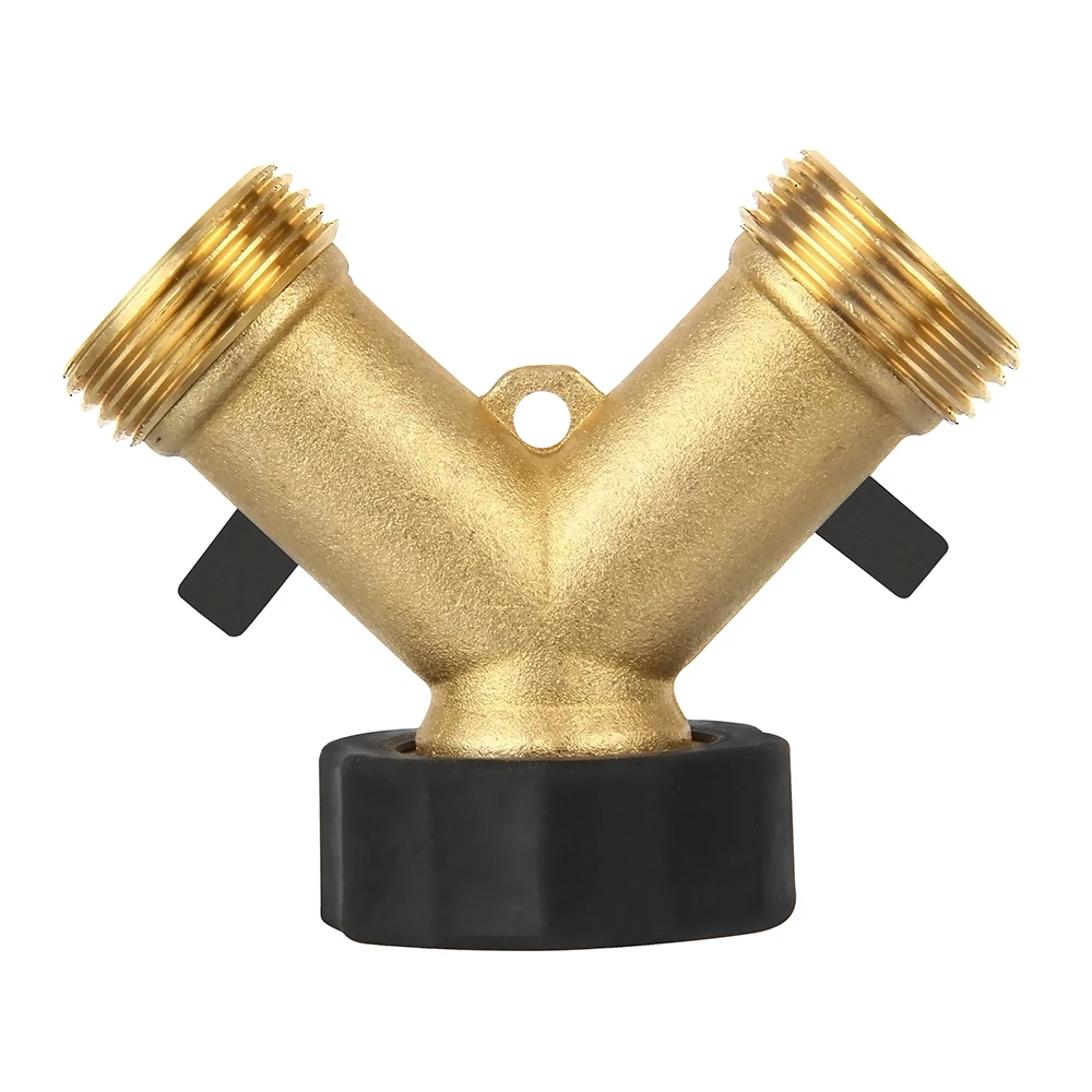 Y-образный садовый магнитный медный двухсторонний клапан для поворота воды
