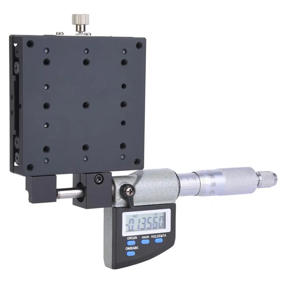 Микрометр платформа SEMX80 AS микрометр цифровой дисплей 80x80 мм 0 001 линейная ступень