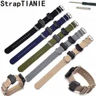 НАТО нейлон ремешок сменный ремешок для наручных часов с оптическими зумом Casio G-SHOCK GA-110100120150200400 GD-100110120 DW-5600 GW-6900 браслет черый; Женская обувь