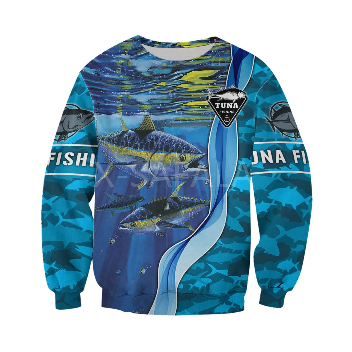 

Animal Tuna Fishing Wildfish 3D All Print Plus Hoodie Man Women Harajuku Outwear Zipper Pullover Sweatshirt Casual Unisex Jacket