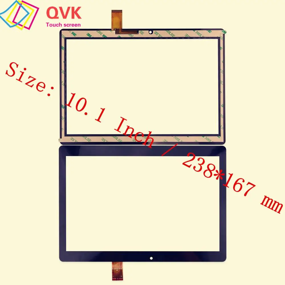 Черный сенсорный экран 10 1 дюйма DP101279-F1 сенсорная панель датчик дигитайзера для