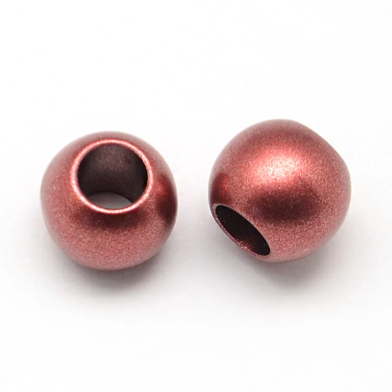 

Matte Rondelle Spray Painted Acrylic Beads Mixed Color 12x10mm, Hole: 6mm; about 450pcs/500g