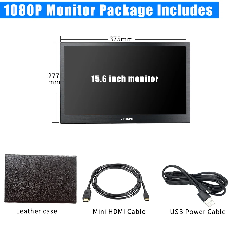 Портативный монитор 15,6 ''4K ips сенсорный экран lcd HD usb type C Дисплей для ПК ноутбука телефона PS4-switch-XBOX игровой монитор 1080p