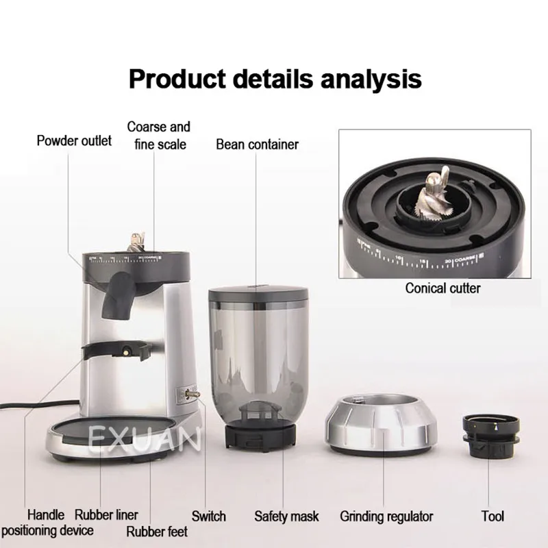 

Electric coffee grinder household grinder grinder coffee grinder