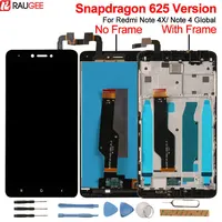 ЖК-дисплей + сенсорный экран для Xiaomi Redmi Note 4X, новый дигитайзер, ЖК-экран для Xiaomi Redmi Note 4 глобальная версия, Snapdragon 625