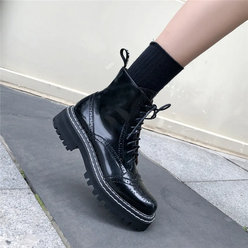 FEDONAS/пикантные женские ботильоны из натуральной кожи на высоком каблуке Сезон