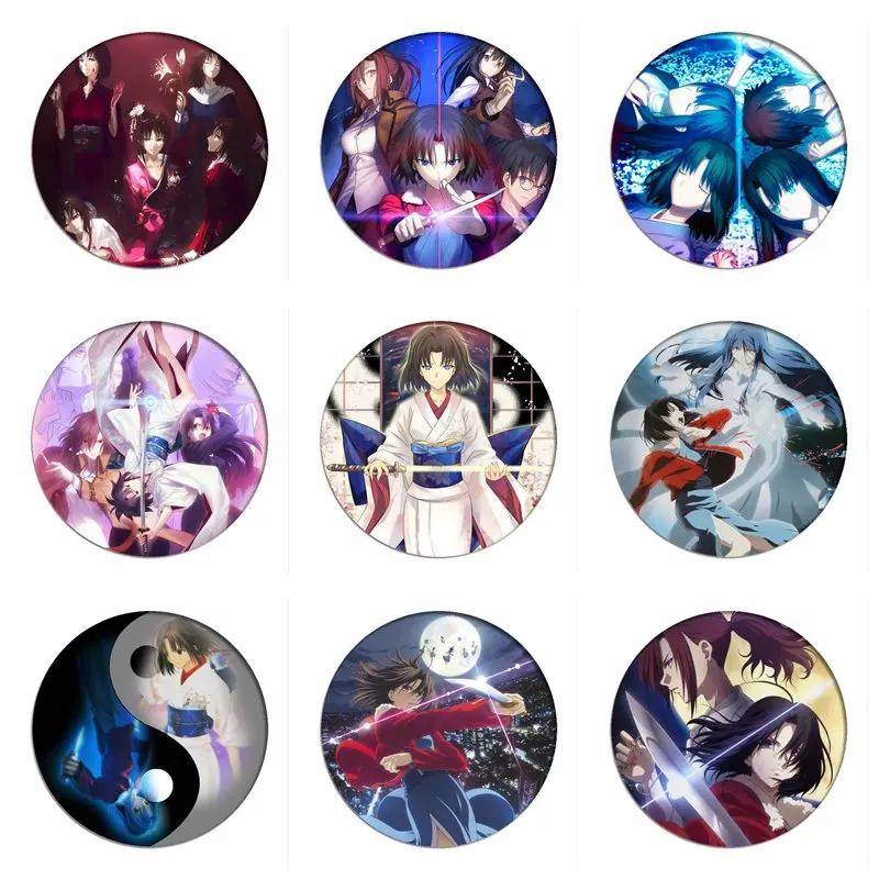 Kara no Kyoukai Значки для косплея kokutou mikiya брошь значок Kirsi Коллекция Сумки рёги Шики