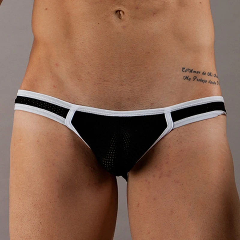 Трусы брифы мужские сетчатые пикантное нижнее белье для геев трусы бикини| |