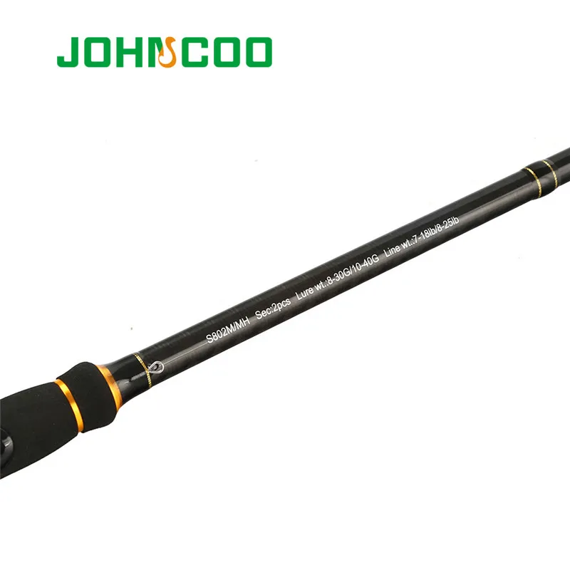 Кастинговое удилище JOHNCOO Gladiator 2 4 м класс m MH наконечника углеродная удочка очень