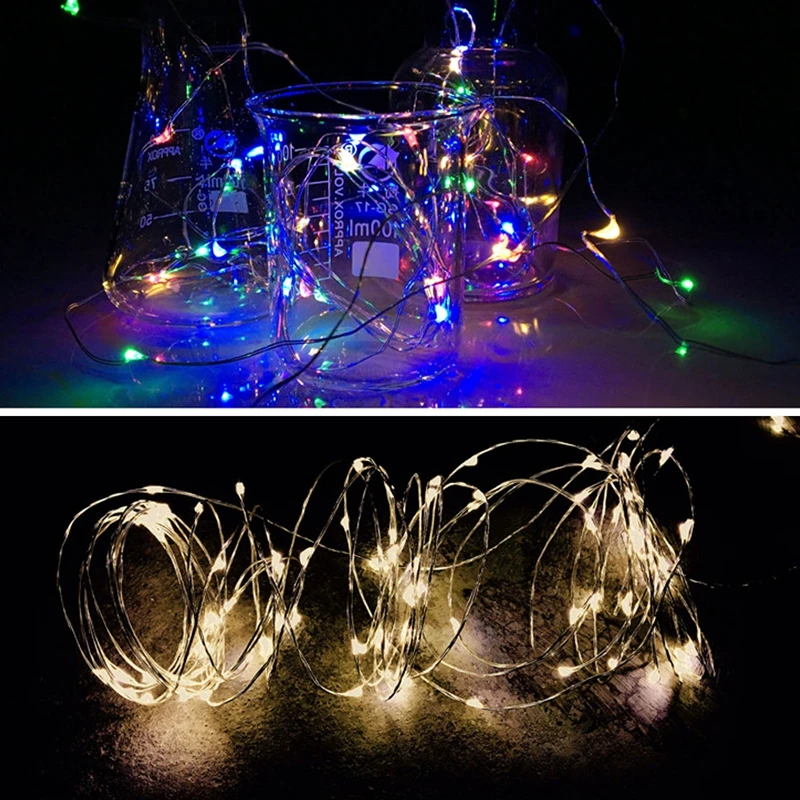 Солнечные гирлянды 10 м 100LED наружные водонепроницаемые декоративные для патио
