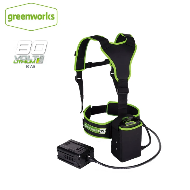 

GREENWORKS 80V Аккумуляторный жгут, совместим с батареей Greenworks 80V, уменьшение веса BH80A00, бесплатный возврат