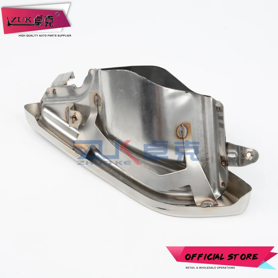 ZUK Stainless Steel Muffler Exhaust Pipe End Finisher Tailpipe For HONDA ACCORD 2014 2015 2016 2017 2018 2.0L 2.4L V6 3.0L | Автомобили и