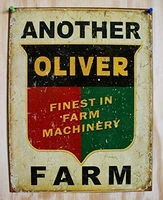 tin speaking farm tin sign tractor country barn garage kitchen home decor iron painting 8x12 inch