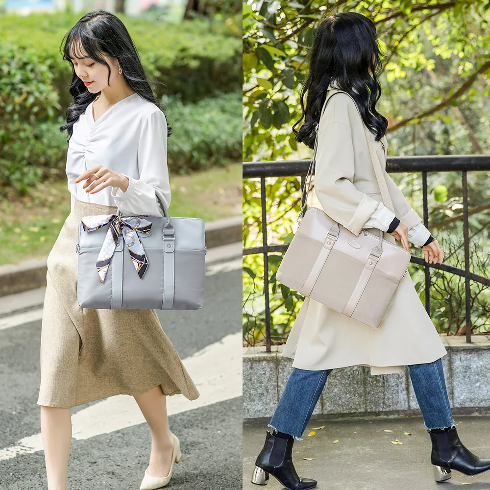 Women's Notebook Briefcase For 13.3 15 16 Inch Laptop Crossbody Bag Shoulder Bags Business Travel Office Ladies Handbags