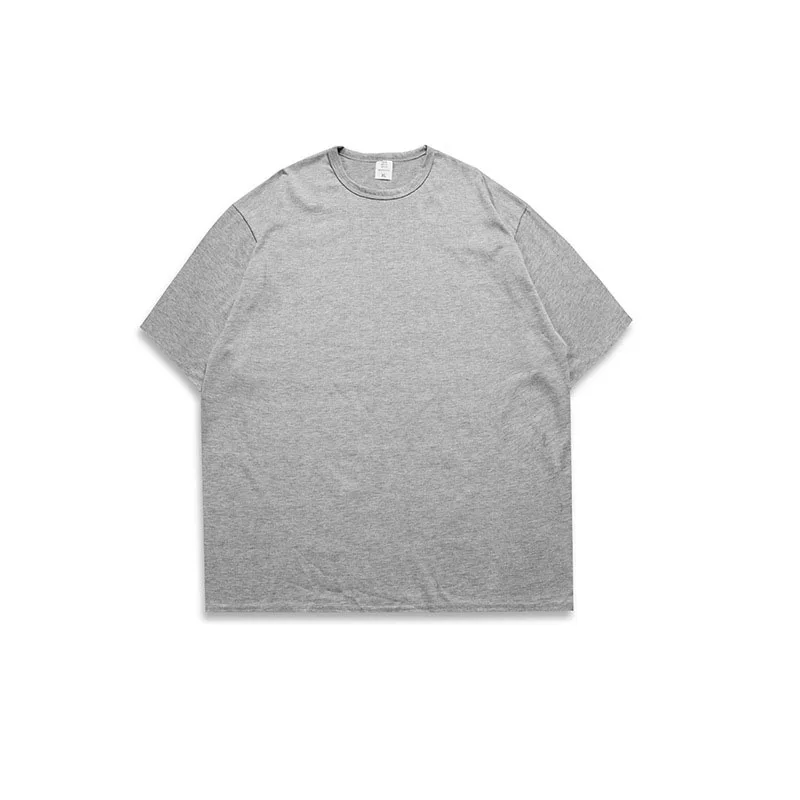 Light Grey Футболка большого размера для мужчин Kanye West S-XXL модные простые футболки с коротким рукавом мужские свободные черные мужские футболки Harajuku Мужская футболка s - Цвет: Light Grey