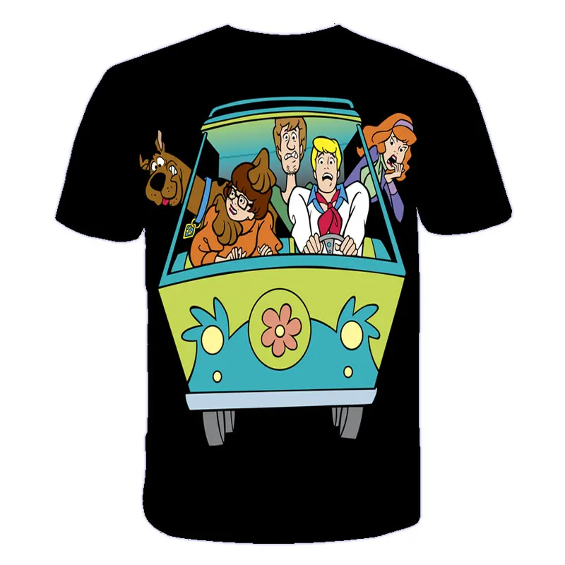 

Baby Clothes Movie Scooby Doo Funny Cool Cartoon 3D Printed T-Shirt Children Summer O-Neck Tops Boy Girl t-Shirt Baby Clothes