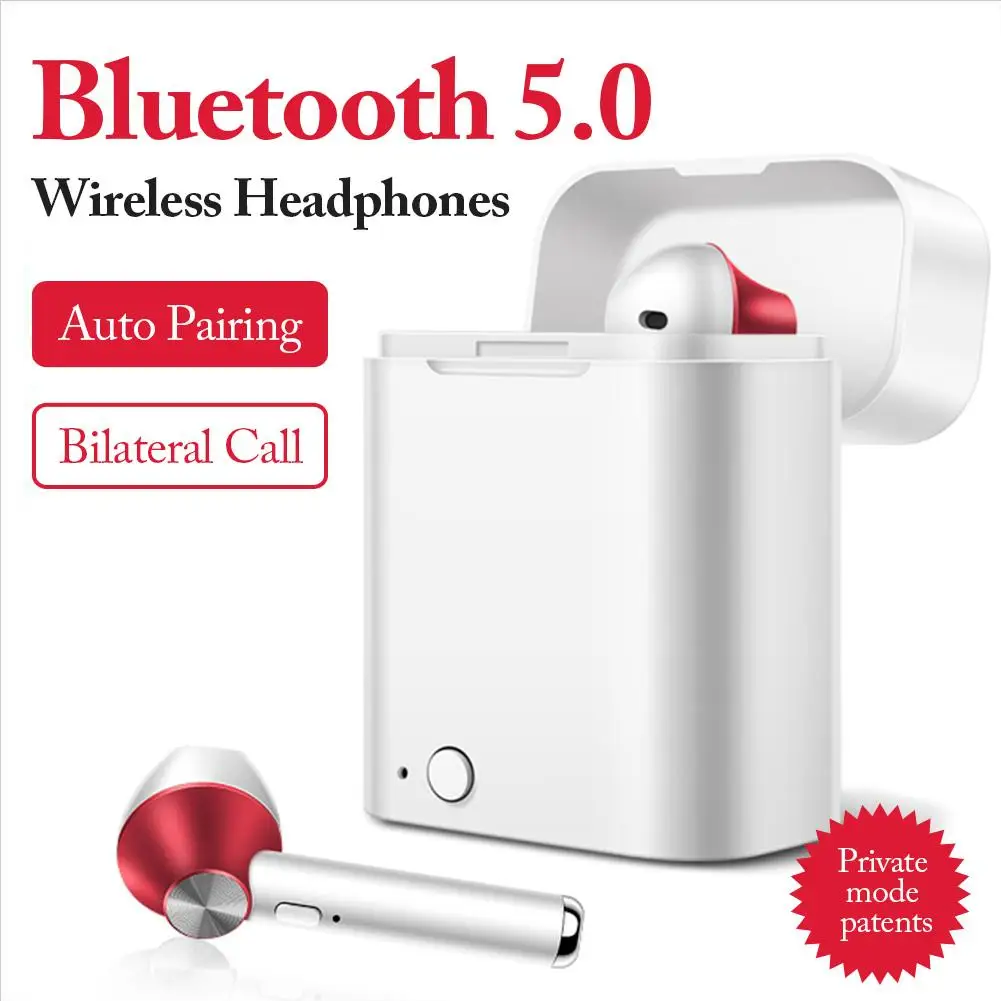 Новейшие Bluetooth 5 0 наушники стерео беспроводные для бега спорт бас гарнитура с