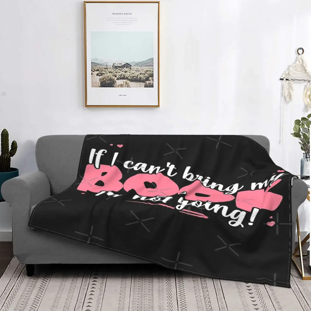 

If I Can'T Bring My 2 Manta, colcha para cama a cuadros, manta mullida a cuadros para Picnic, edredones y colcha