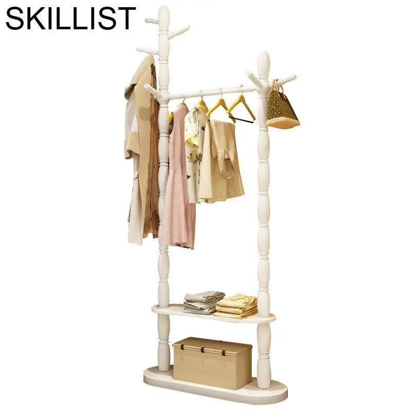 Kleerhanger Armoire Coat Wall Percha Kledinghangers Ropa Wood Cintre Cabide Perchero De Pie Wieszak стойка для одежды| |