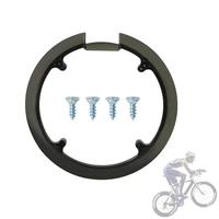 mtb road bicycle sprocket protection crankset crank guard bike chain wheel ring protective cover 4244 teethwith 4 screws