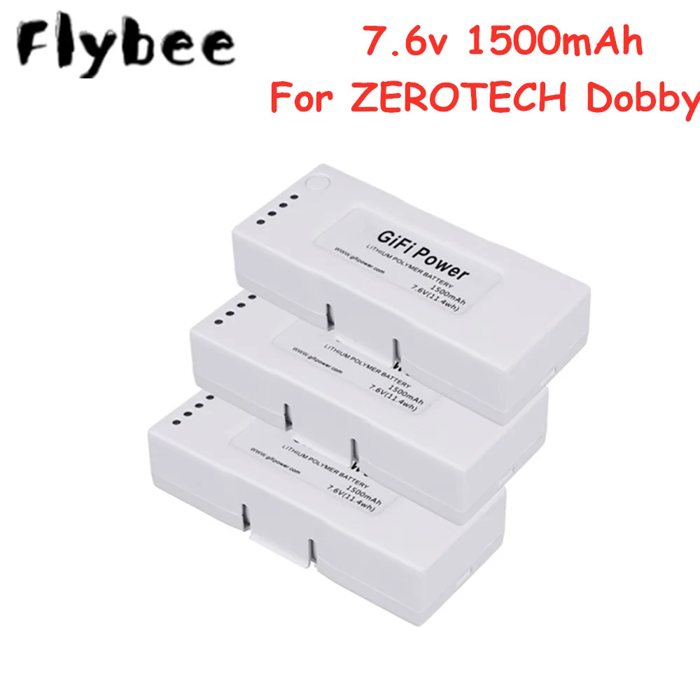 Аккумулятор Lipo 7 6 В RC для дрона ZEROTECH Dobby 1500 мАч обновленная батарея детали игрушек