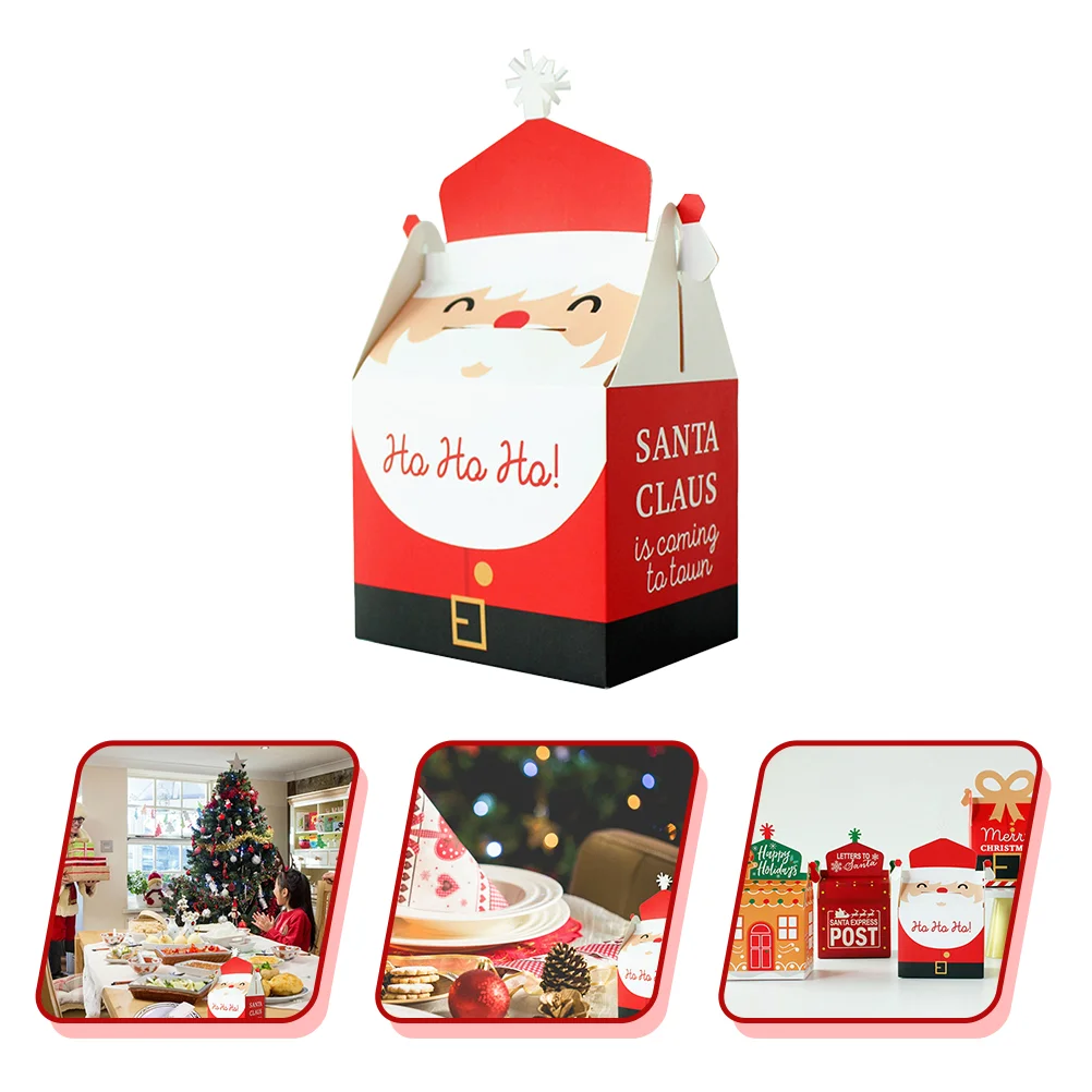

20Pcs Christmas Theme Box Candy Boxes Cookie Boxes Christmas Gifts Packaging Case