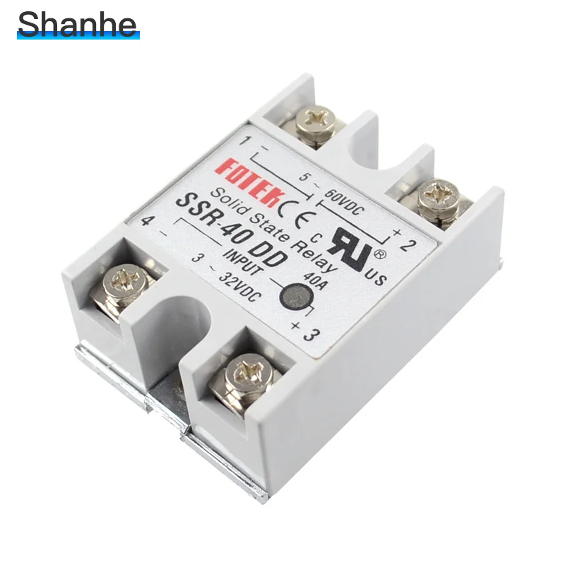 Производитель SSR 40DA 40AA 40DD твердотельное реле 40A одно фазный FOTEK|ssr fotek|solid state relaystate